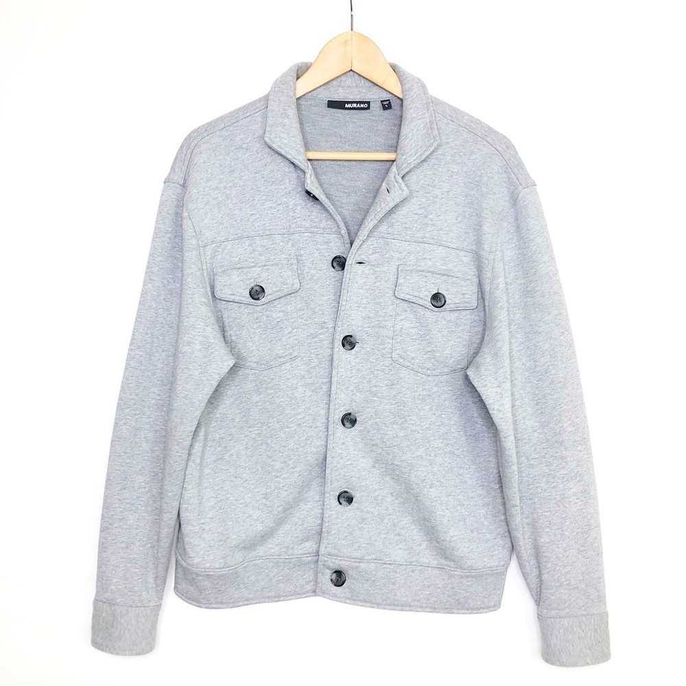 Murano large Gray button closure jacket